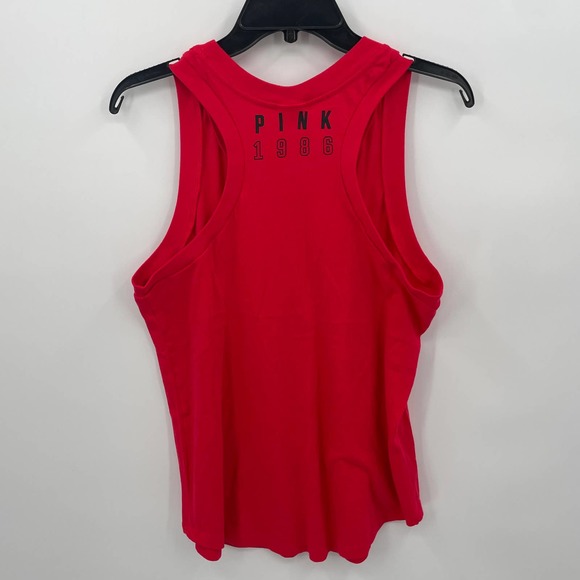 Pink Victoria's Secret Women's Racerback Tank Size Medium - Picture 3 of 4